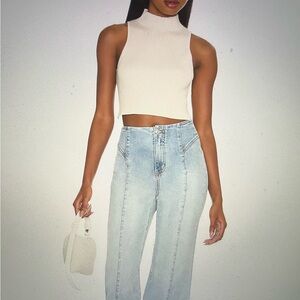 Free People X We The Free CRVY Wild Honey Flare Jean